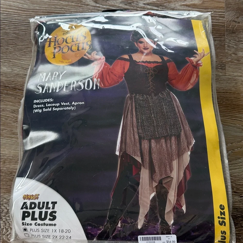 NEW! Spirit Mary Sanderson Costume Size 1X (18-20) - Picture 2 of 6